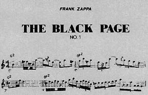the black page