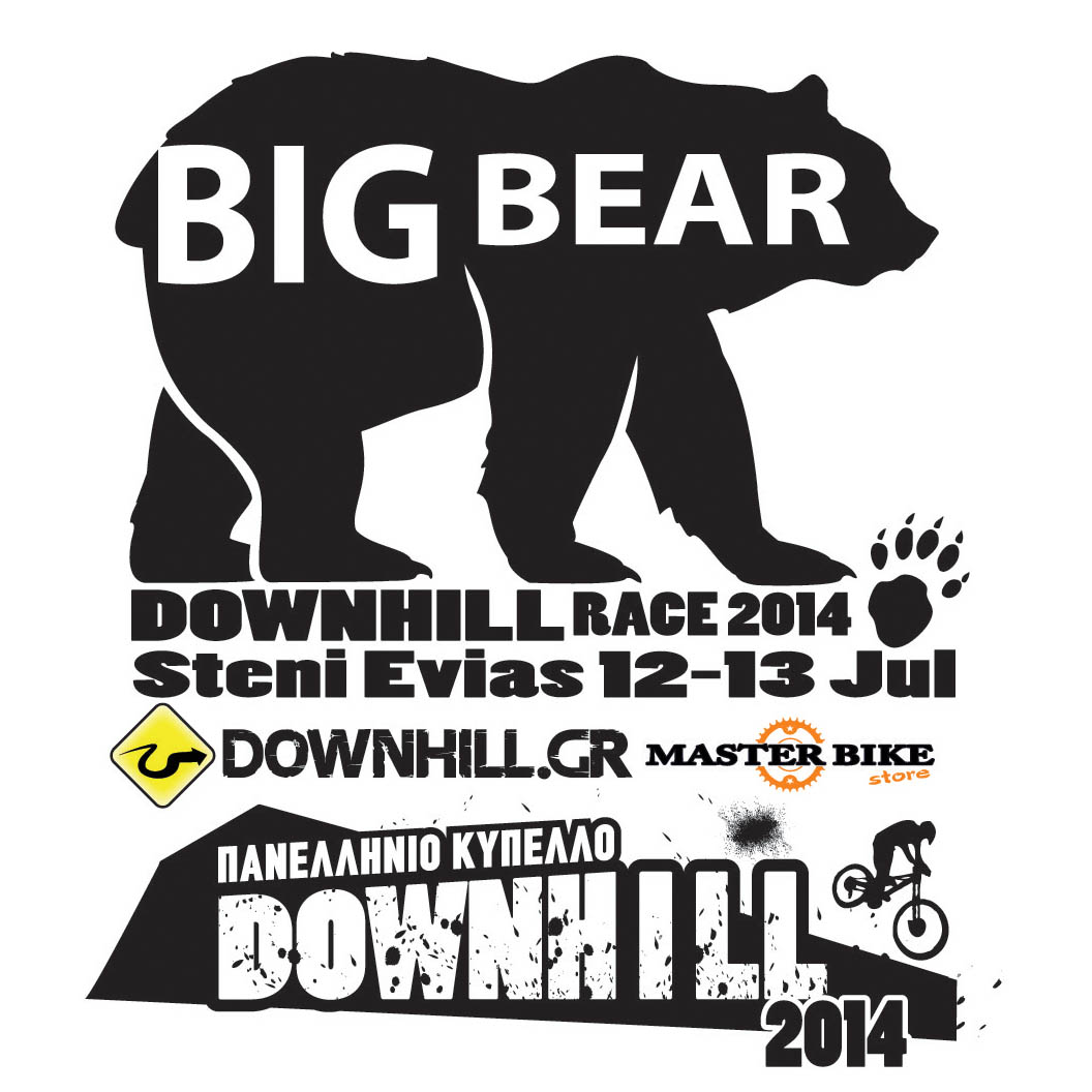 Big Bear dh race logo all