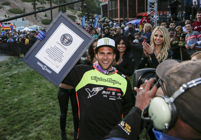 cam zink guinness world record