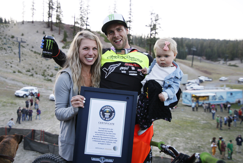 cam zink guinness world record family