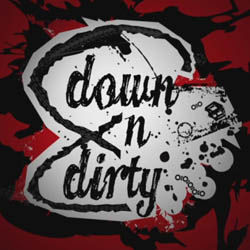 8 down n dirty film logo